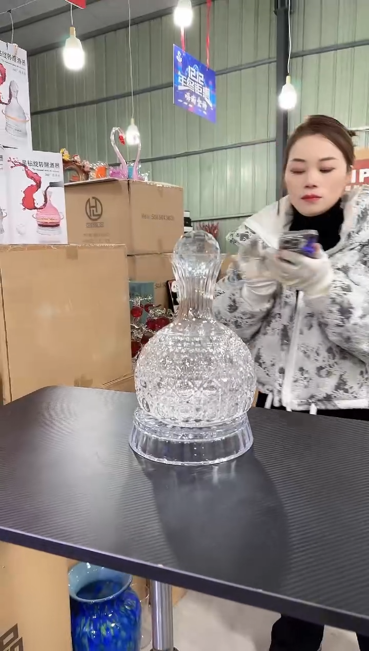 【闪购商品】无铅玻璃悠悠I-花器-早98