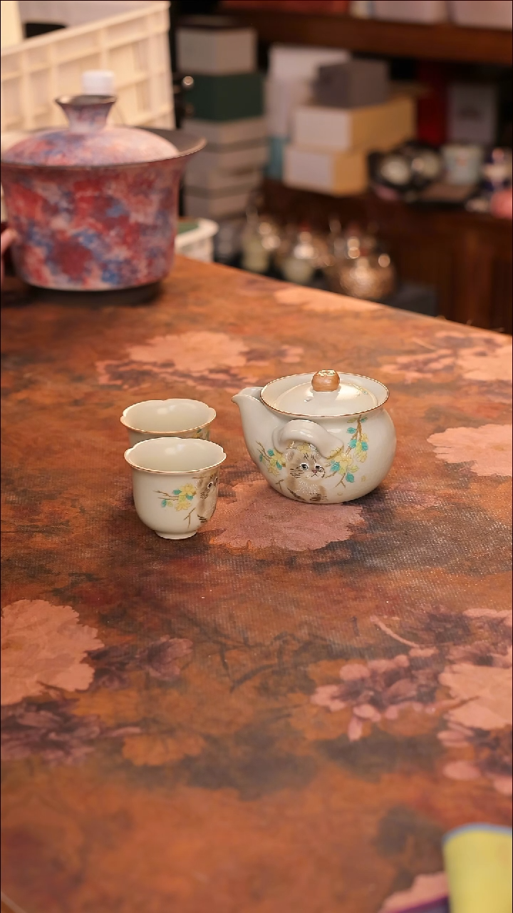 【闪购商品】陶瓷茶具（无礼盒无茶盘）@@A8991