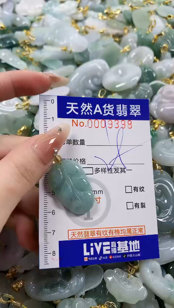 颈饰未镶嵌翡翠天然A货翡翠