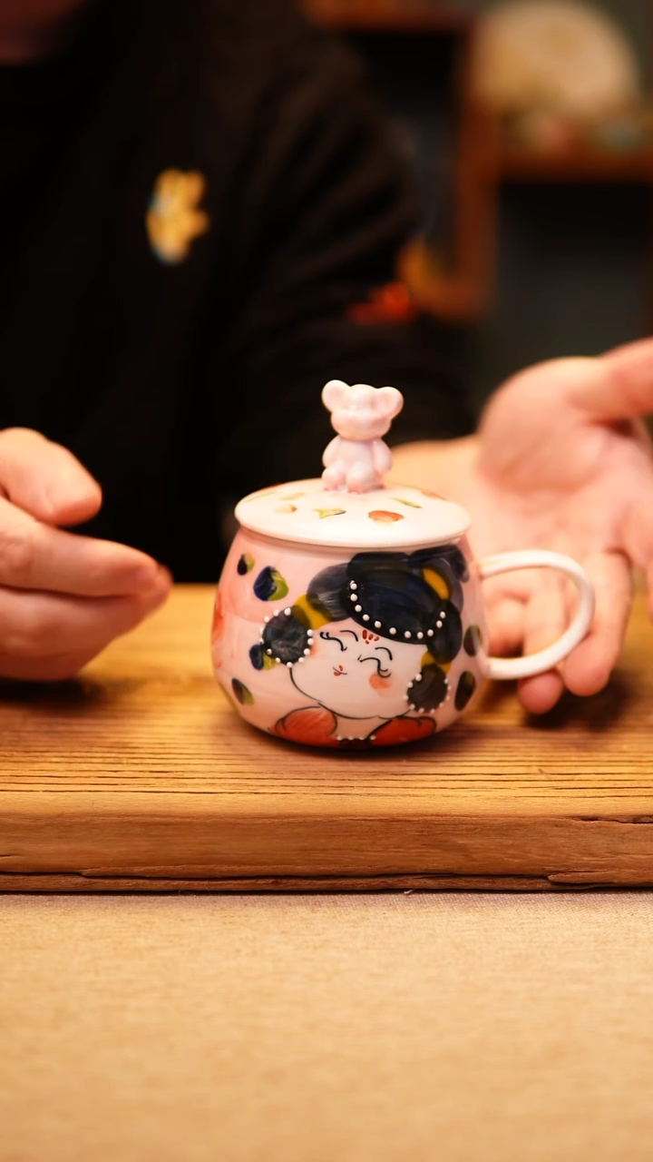 【闪购商品】@@陶园瓷舍@@纯手工手绘@高温釉下彩