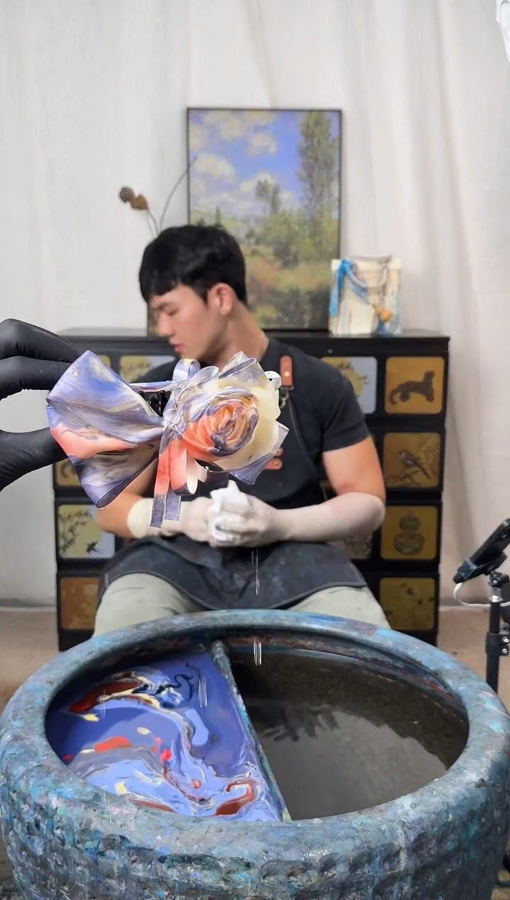 699 紫气东来 玫瑰夹