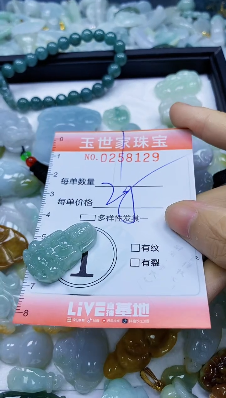 翡翠未镶嵌颈饰闪购0258129