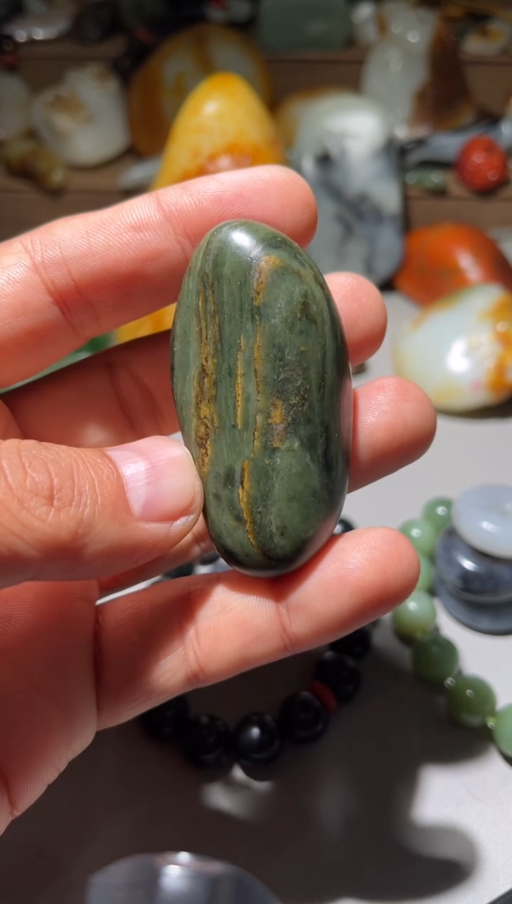 未镶嵌和田玉（子料）挂件 和田玉（子料）