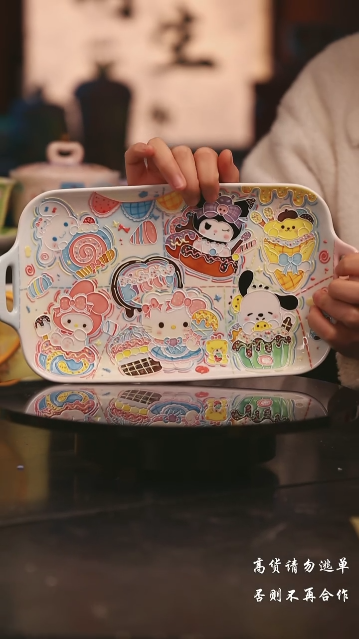 陶瓷景德镇可爱设计师款陶瓷