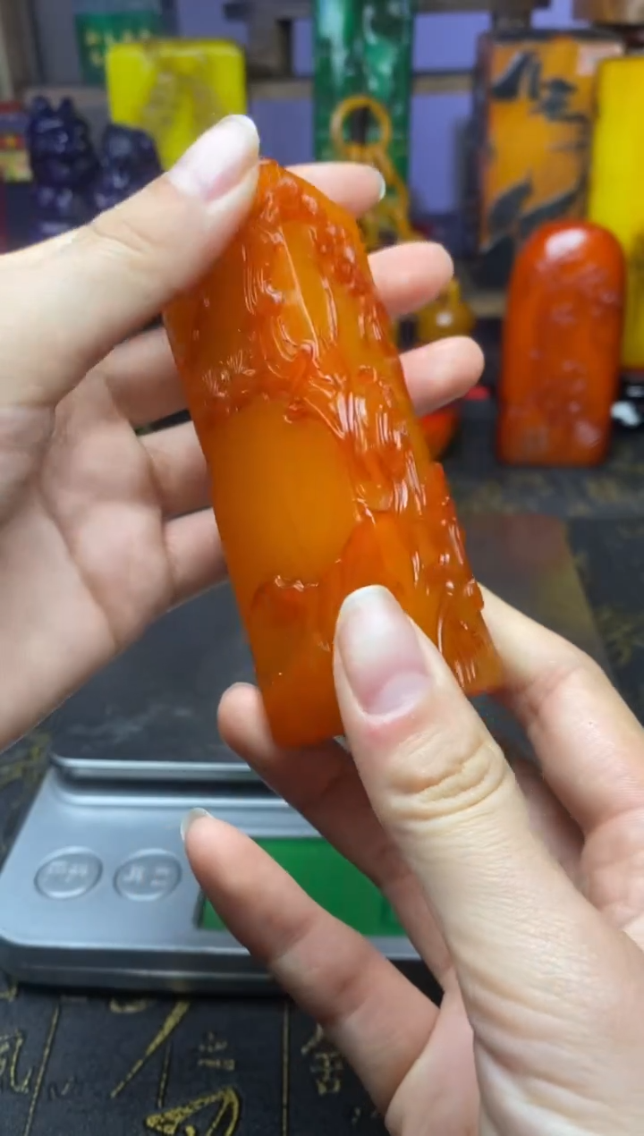 寿山石印石纯天然篆刻石料