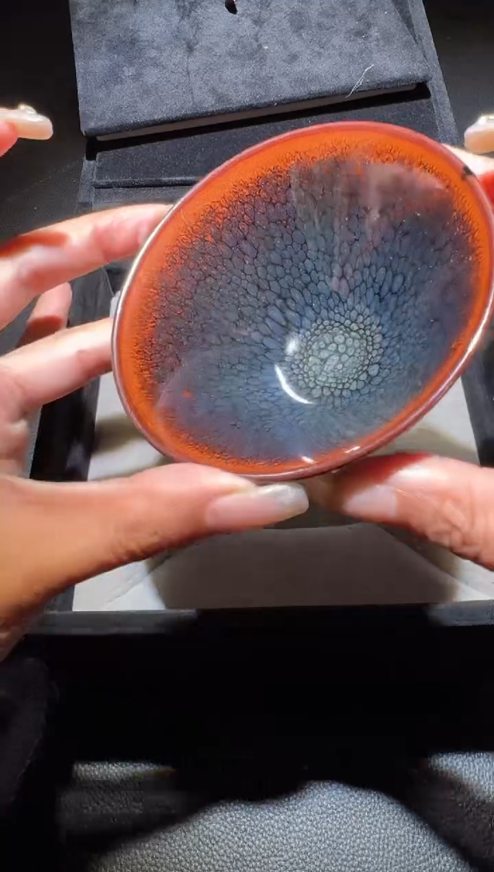 茶盏孙福昆薄胎星河80