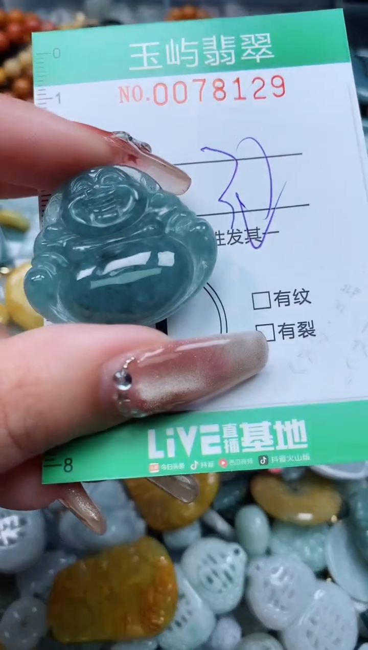 【闪购商品】翡翠颈饰未镶嵌闪购0078129