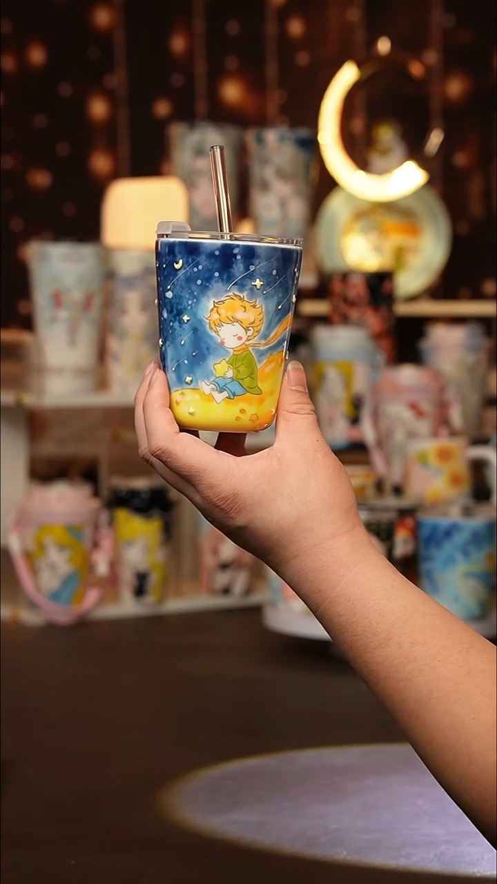 (玉泥）景德镇手工手绘文创陶瓷杯