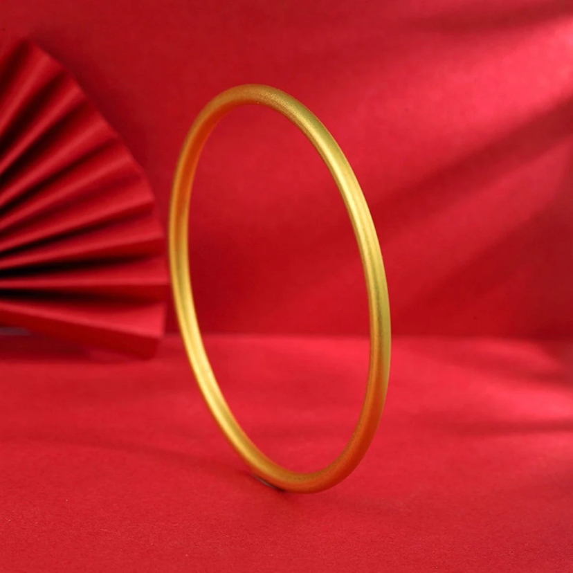 【粉丝专属】经典百搭古法磨砂手镯民族风XS1