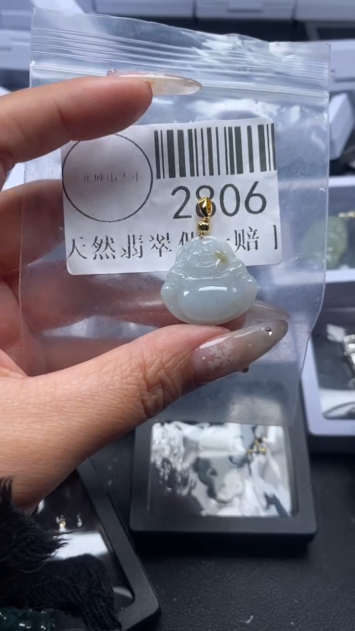 颈饰未镶嵌翡翠2806