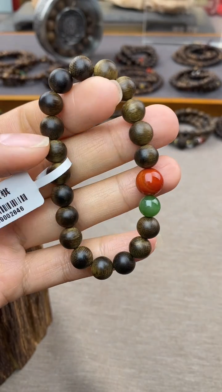 【闪购商品】沉香手串黄棋楠沉水08老料＋配饰设计