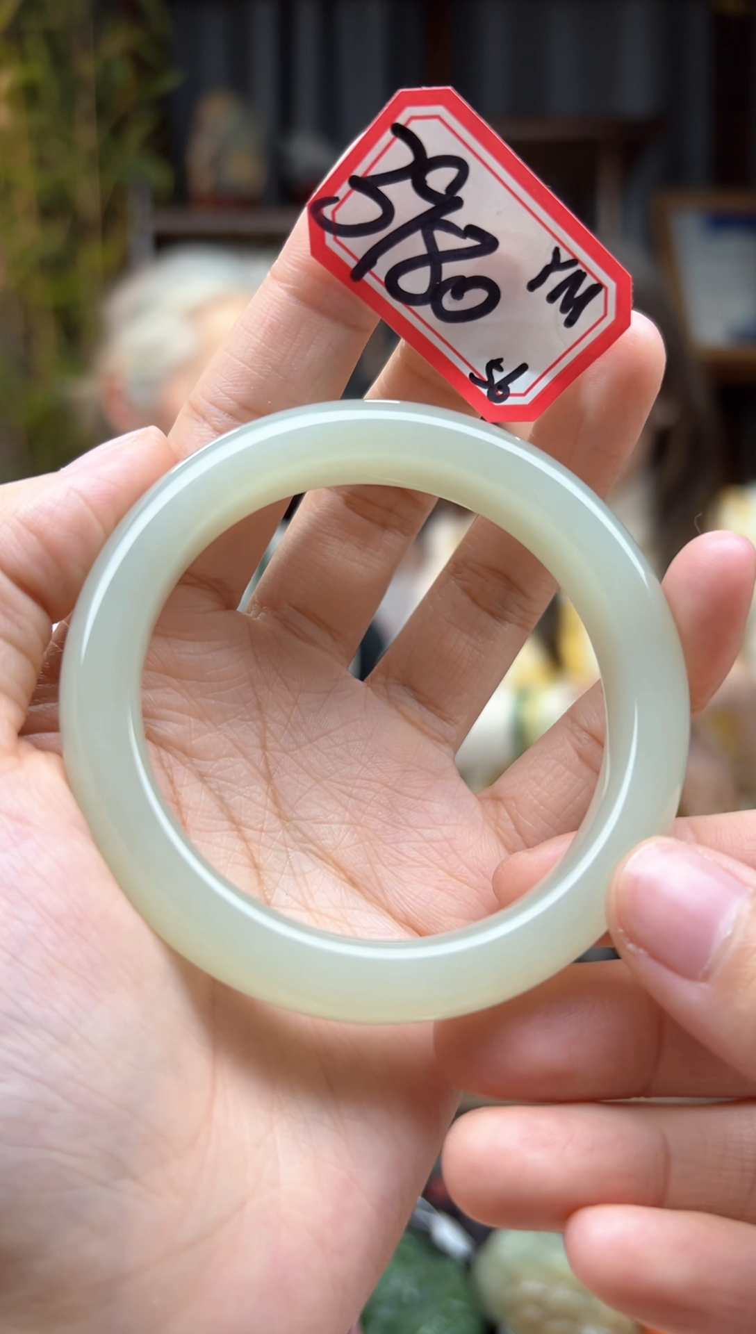 【闪购商品】和田玉颈饰未镶嵌手镯  YM  56