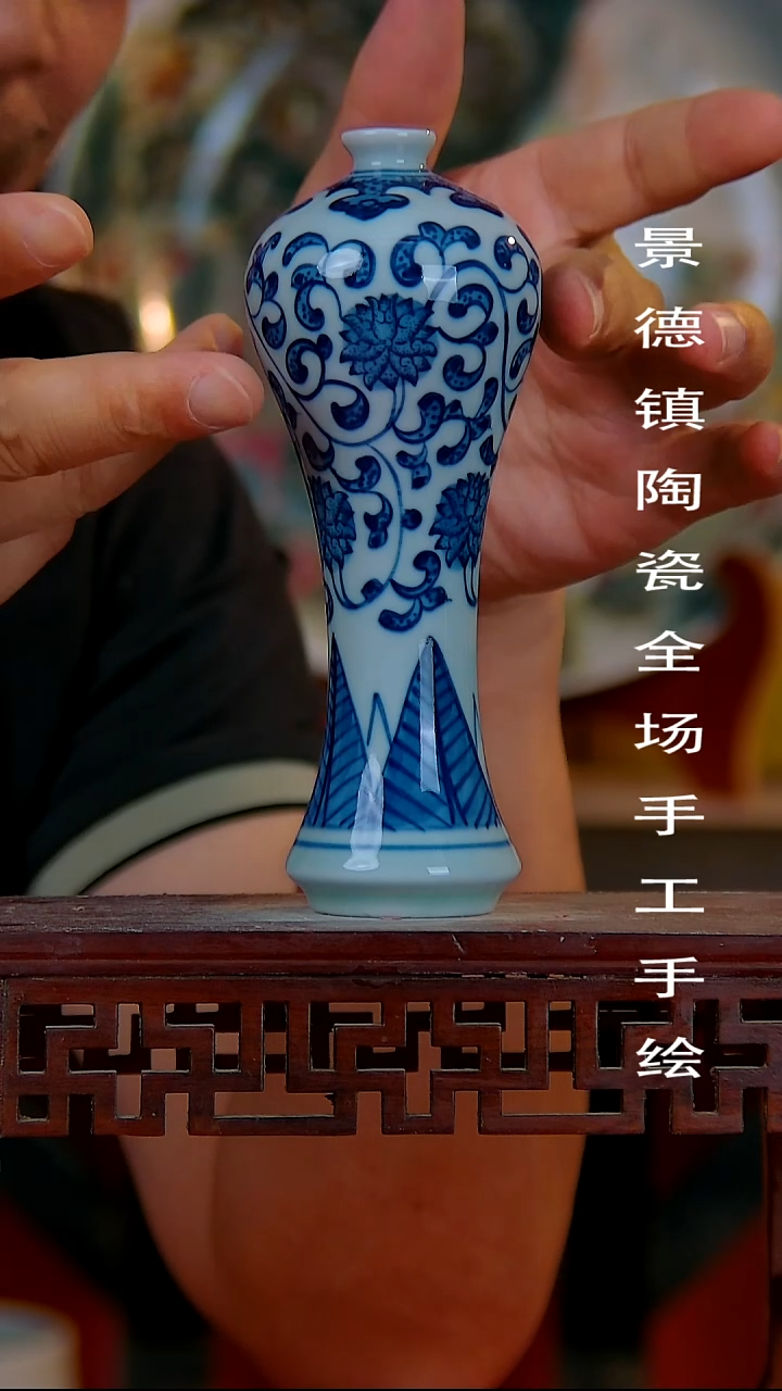 摆件景德镇陶瓷 全场手工手绘
