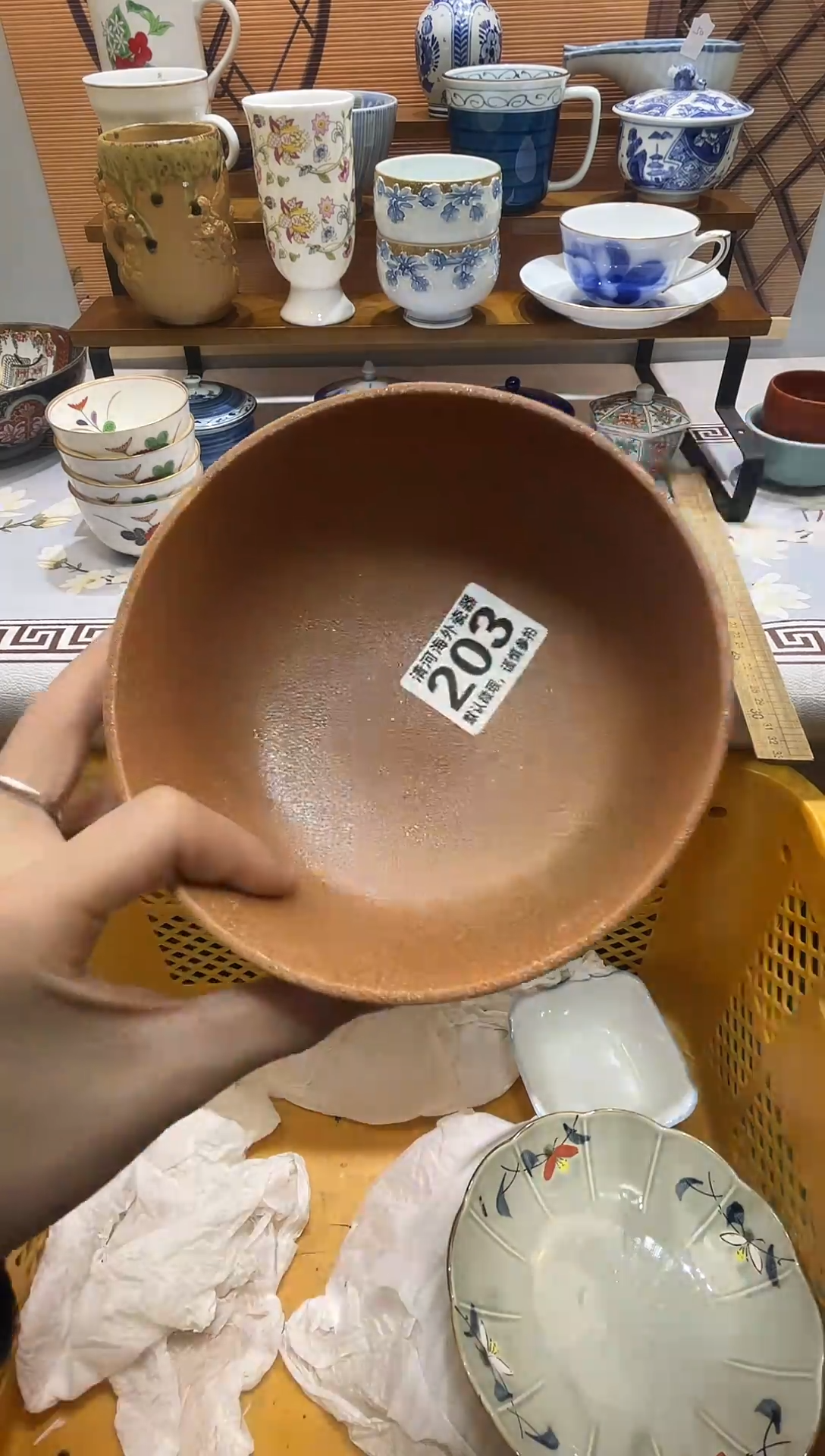 摆件金*玥瓷片瓷片瓷片