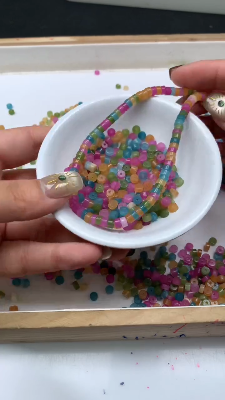 未镶嵌散珠碧玺E198 碧玺直切2*4mm100个9.9元