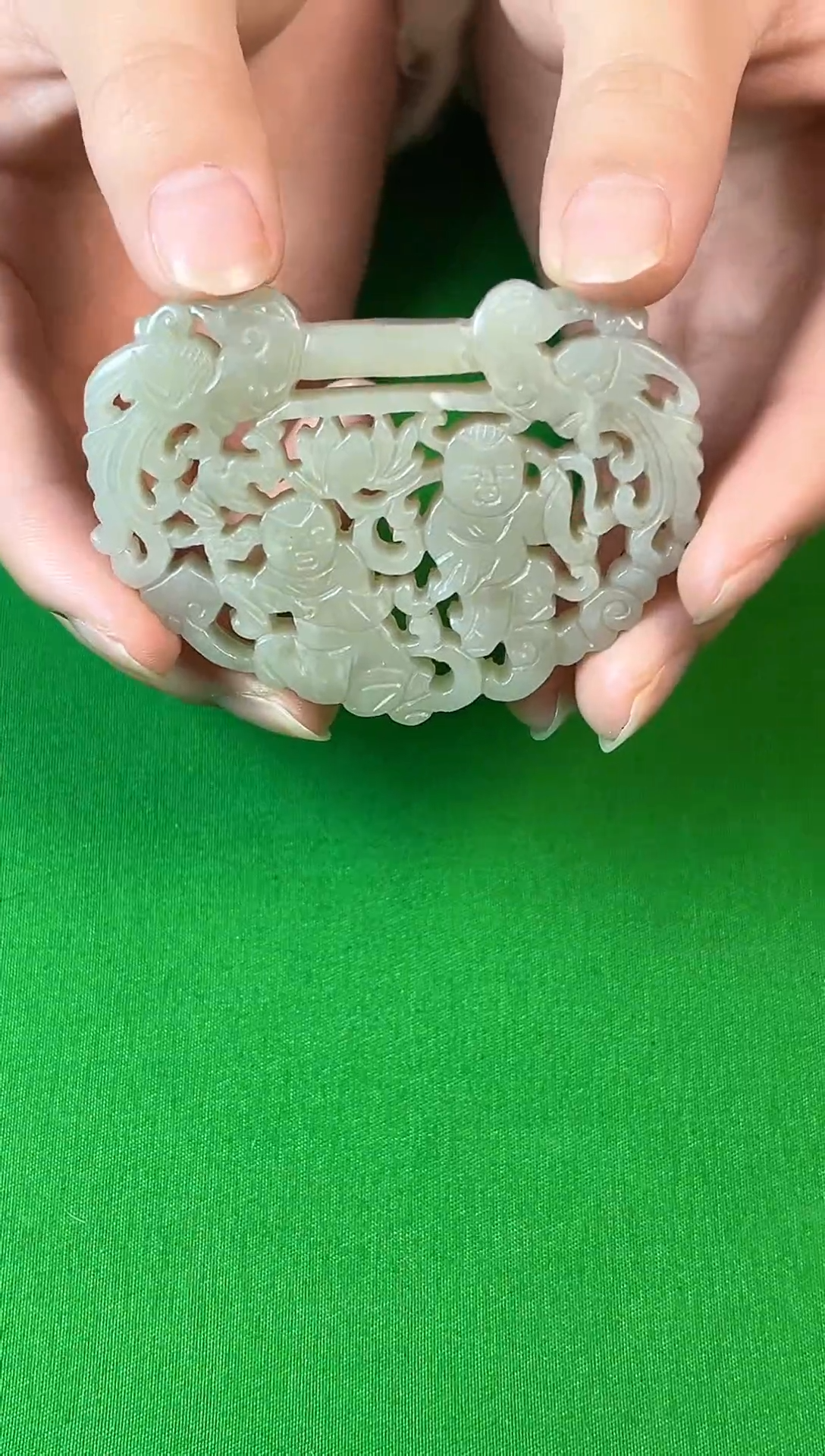 【闪购商品】和田玉吊坠(不含链)未镶嵌玉锁