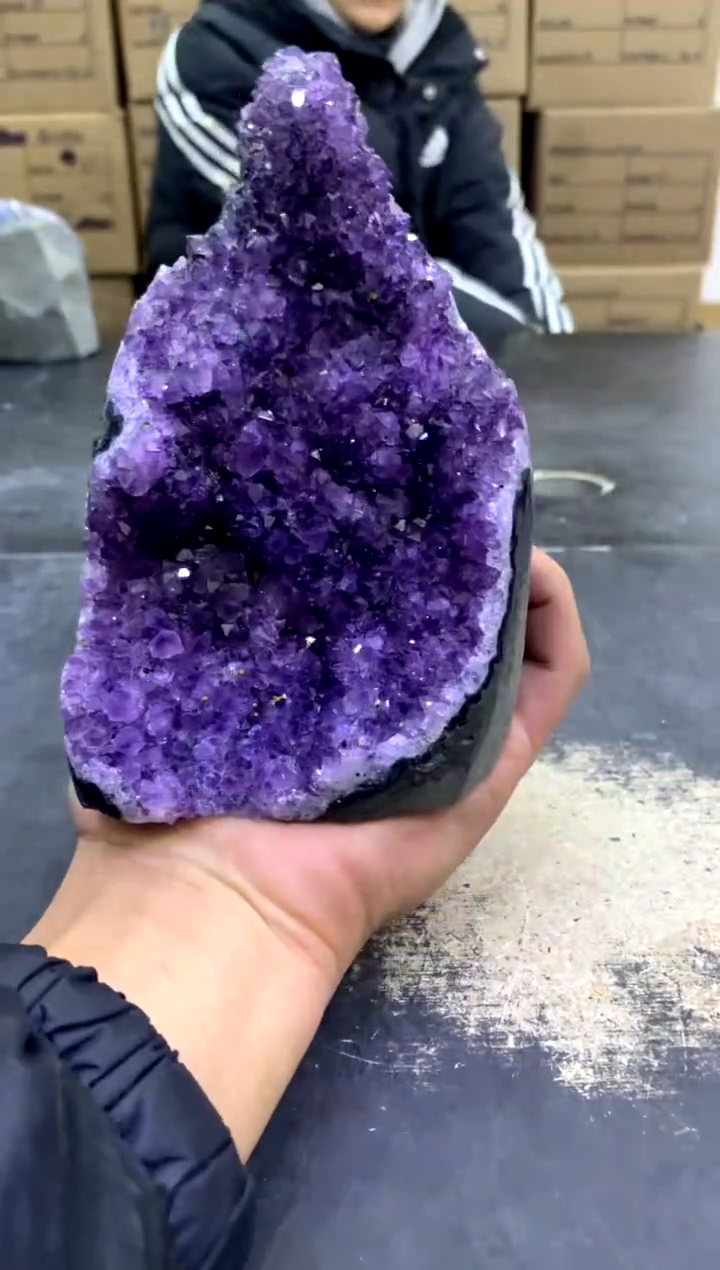 【闪购商品】水晶摆件未镶嵌天然紫水晶摆件236