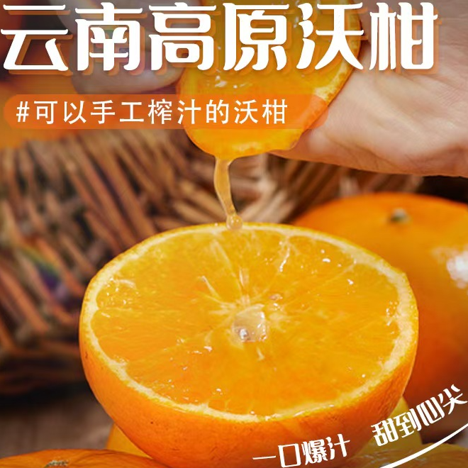 【云南哀牢山沃柑】新鲜水果纯甜无酸孕妇当季薄皮橘子坏果包赔
