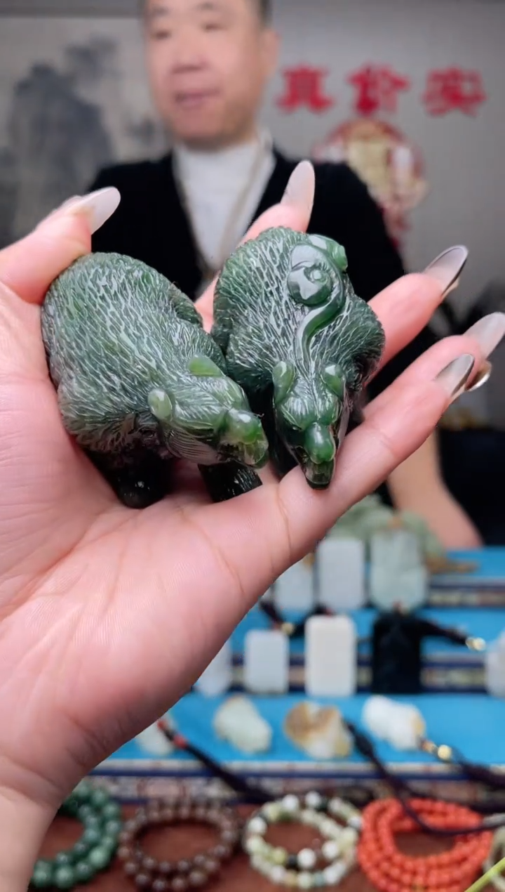 【闪购商品】和田玉挂件未镶嵌1