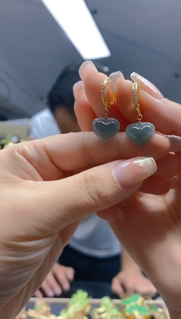 【闪购商品】翡翠耳饰合金331翡翠耳包