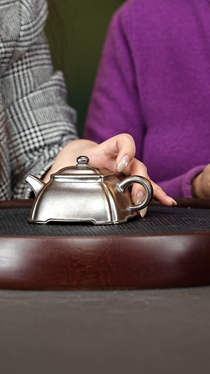 茶壶紫砂14ZLM孤陵 柴烧