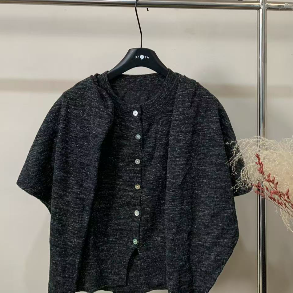 『雨美 Show』7831时尚百搭背心披肩上衣