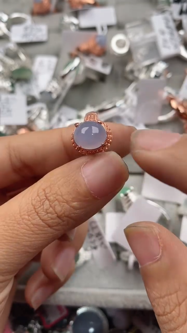 未镶嵌戒指翡翠888              10