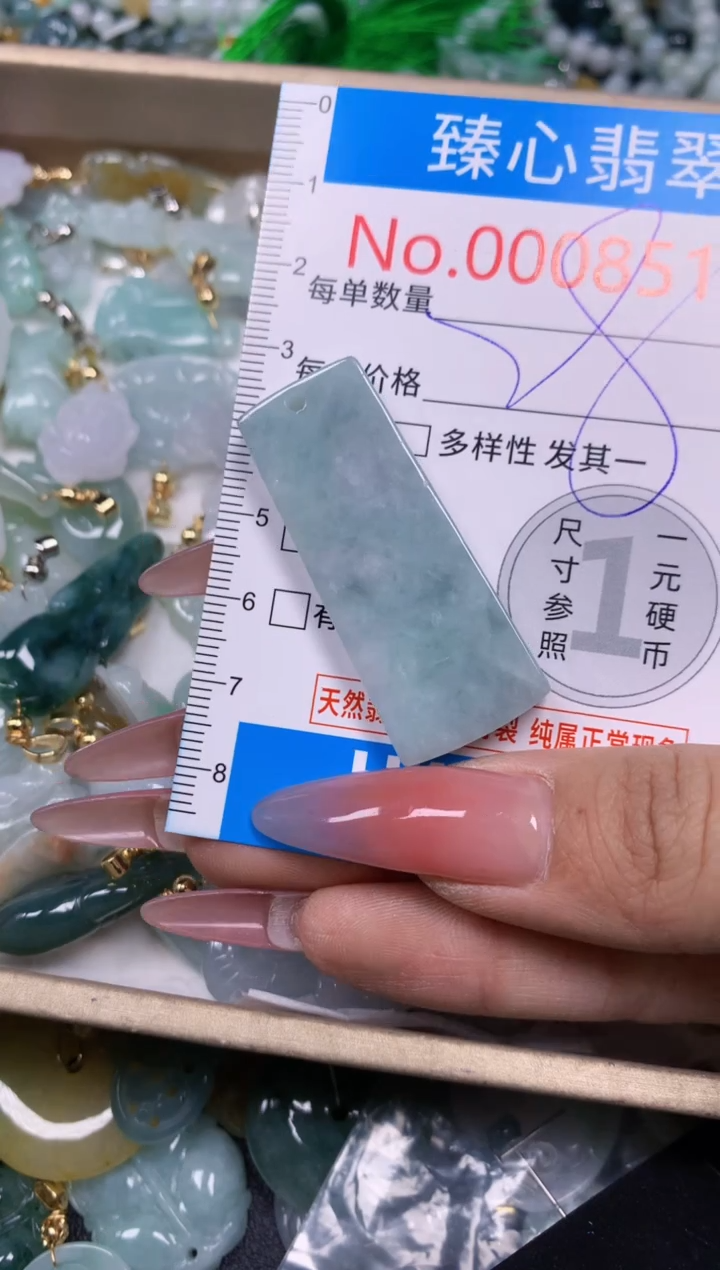 【闪购商品】翡翠颈饰未镶嵌含绳0008510