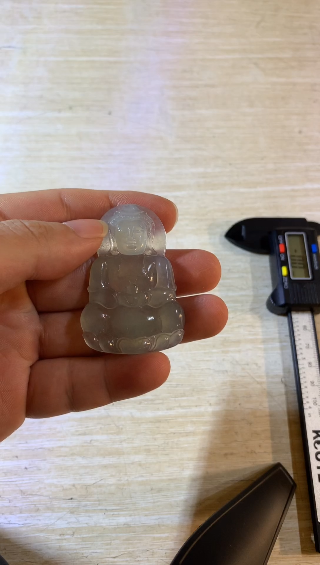 定制翡翠未镶嵌翡翠观音