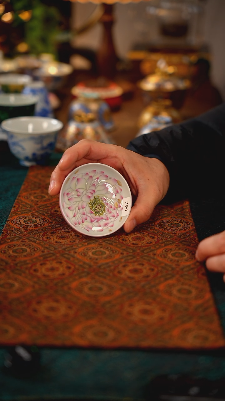 瓷片景德镇窑口茶器