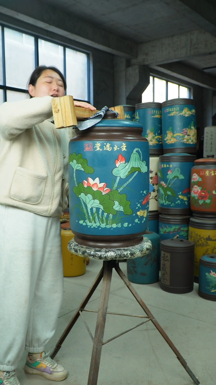 【闪购商品】紫砂茶叶罐茶叶罐