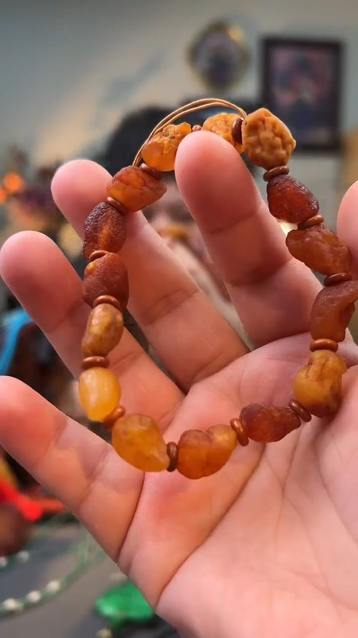 手串琥珀未镶嵌手串