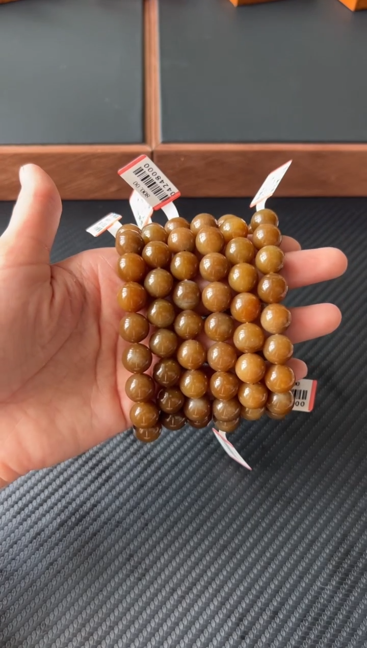 手串未镶嵌和田玉若羌微色差卡12JM多样性发货拍一发一