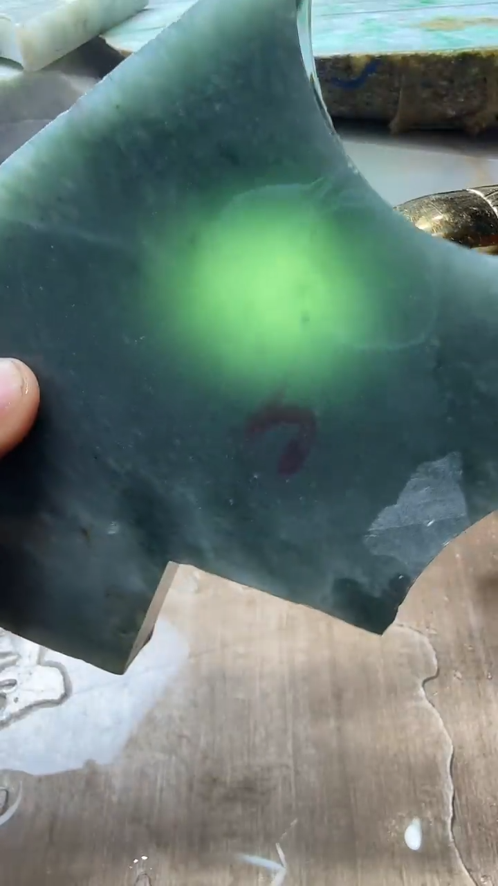 裸石翡翠天然翡翠A货花587