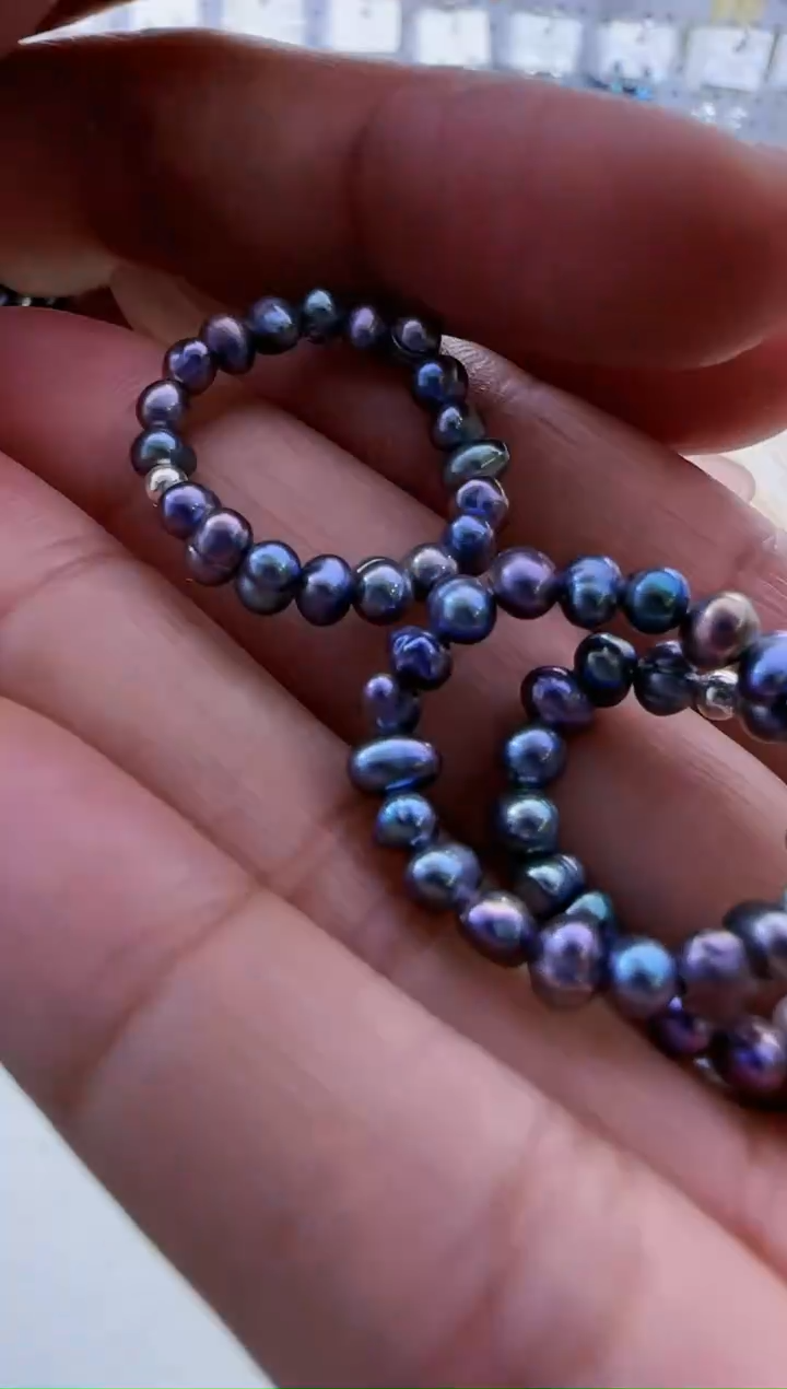 【闪购商品】淡水珍珠戒指银S925镶嵌294多样性发货 发其一