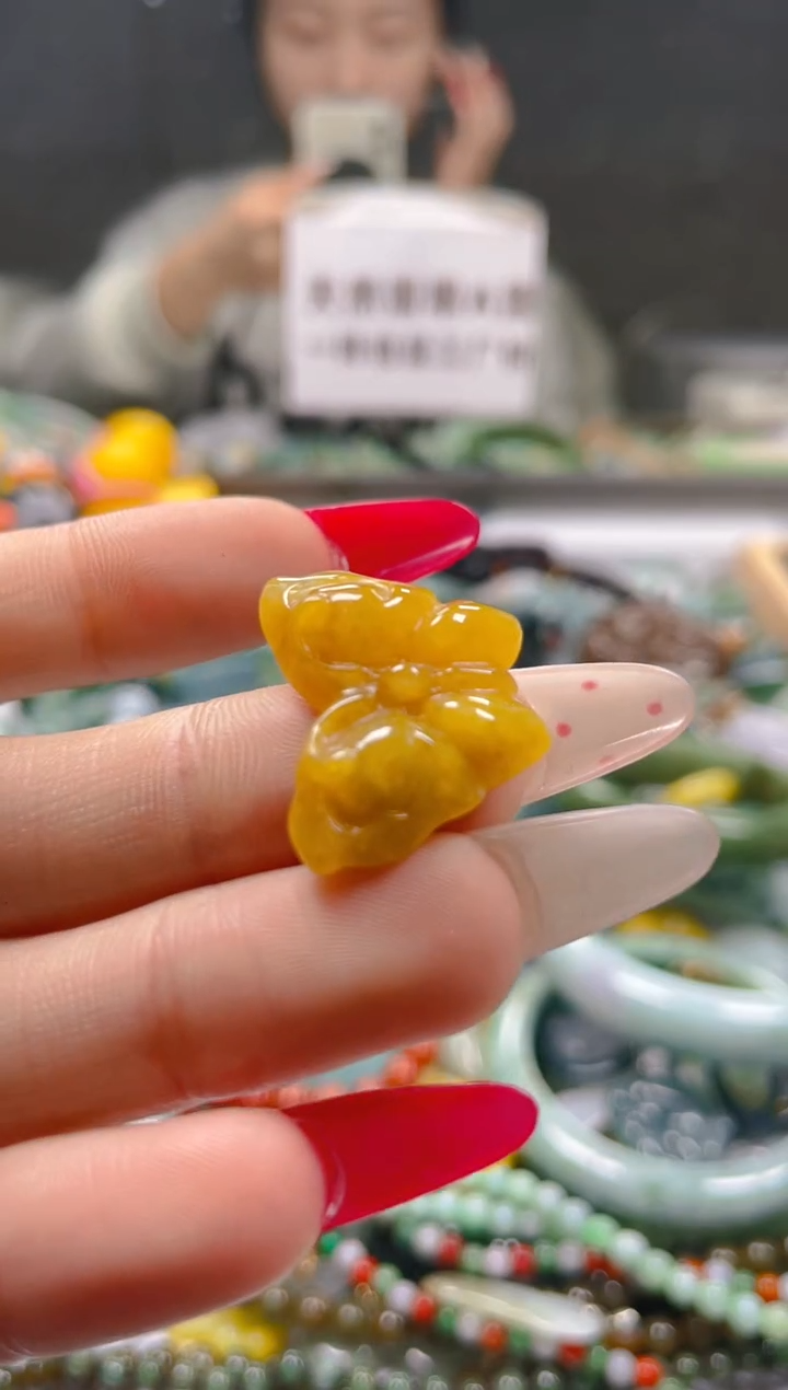 【闪购商品】翡翠颈饰未镶嵌/J/翡翠A货一图一物