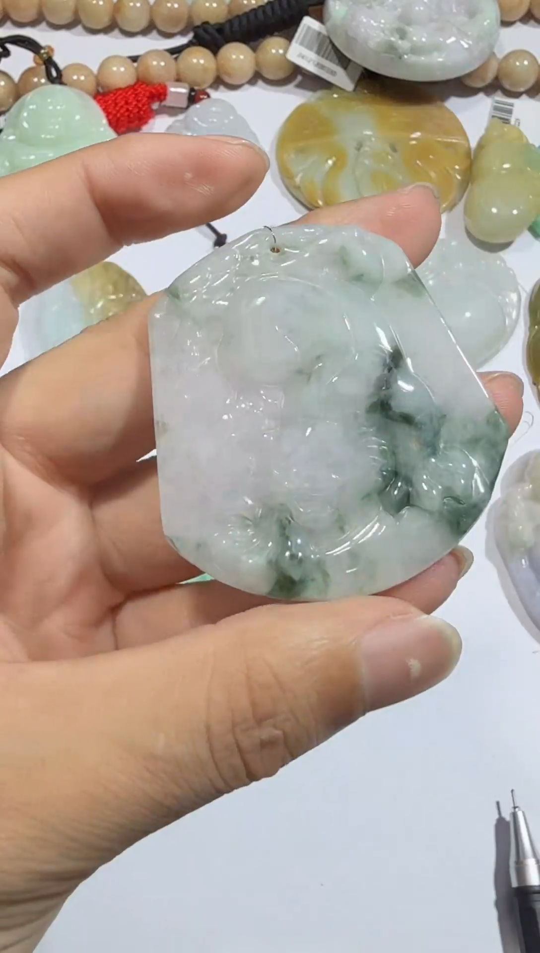 【闪购商品】翡翠颈饰未镶嵌00017612