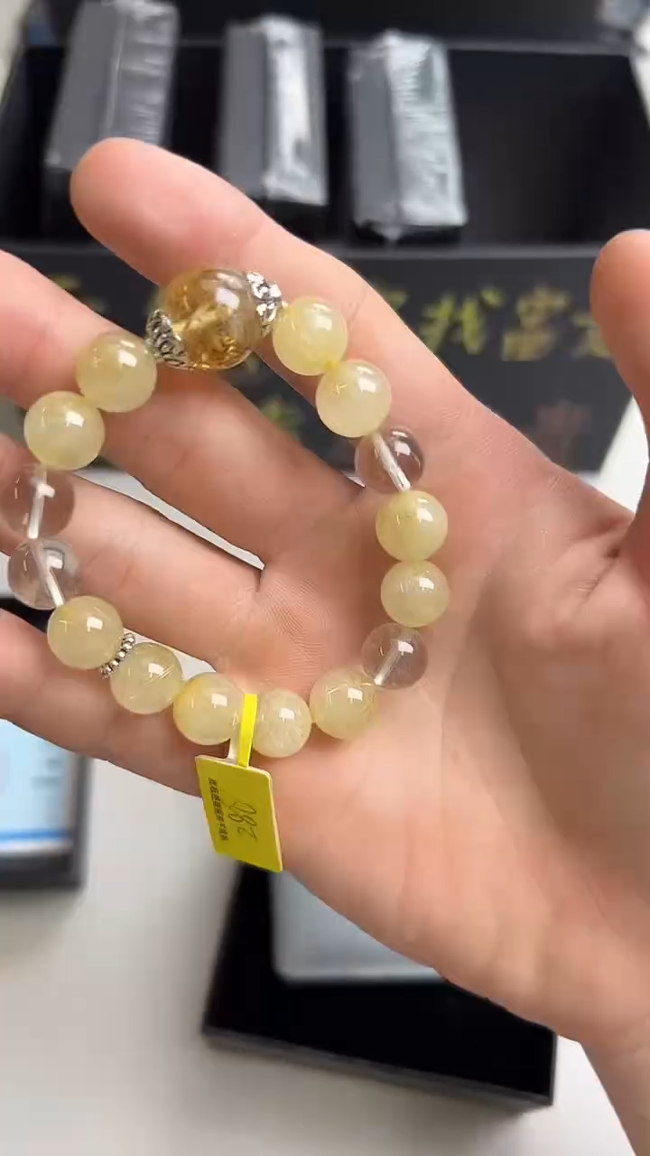 水晶手链未镶嵌水晶