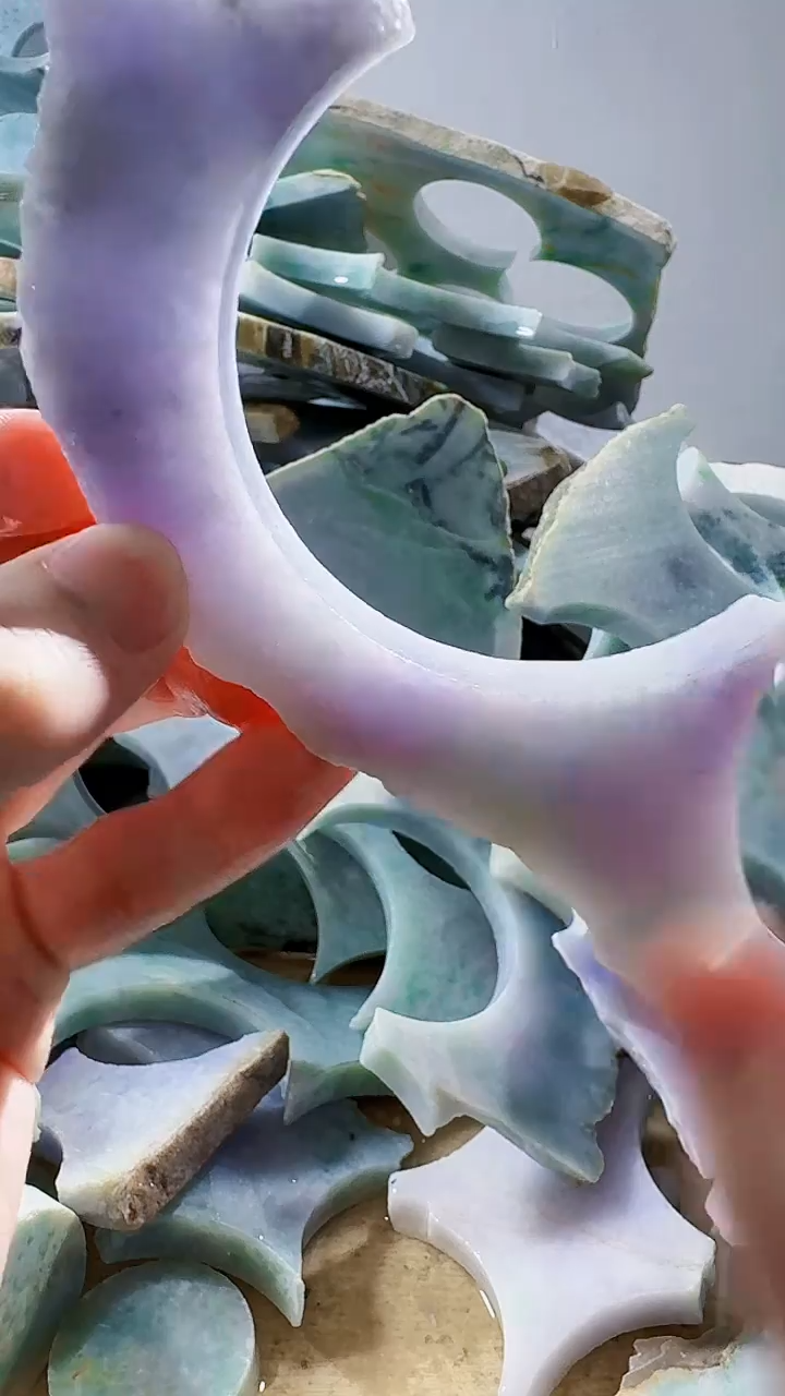 裸石翡翠天然缅甸翡翠1593