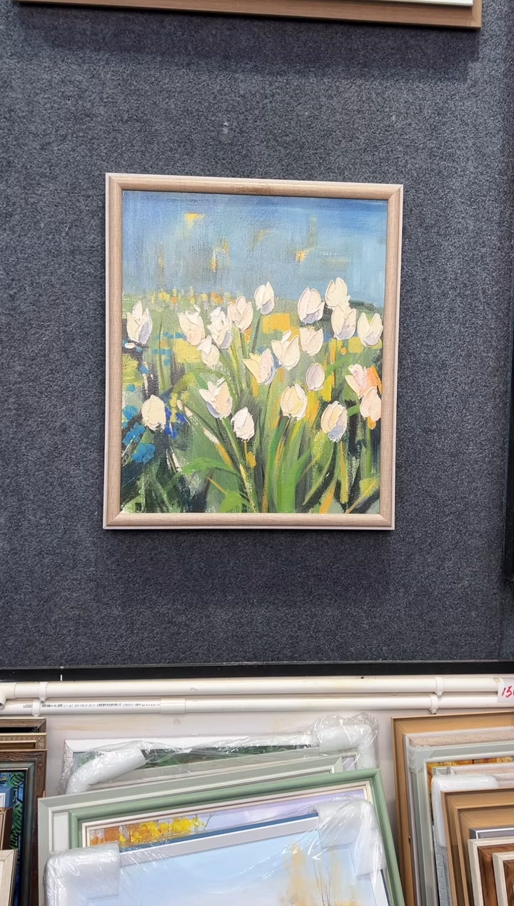 油画31号 50*60 花卉 手绘油画