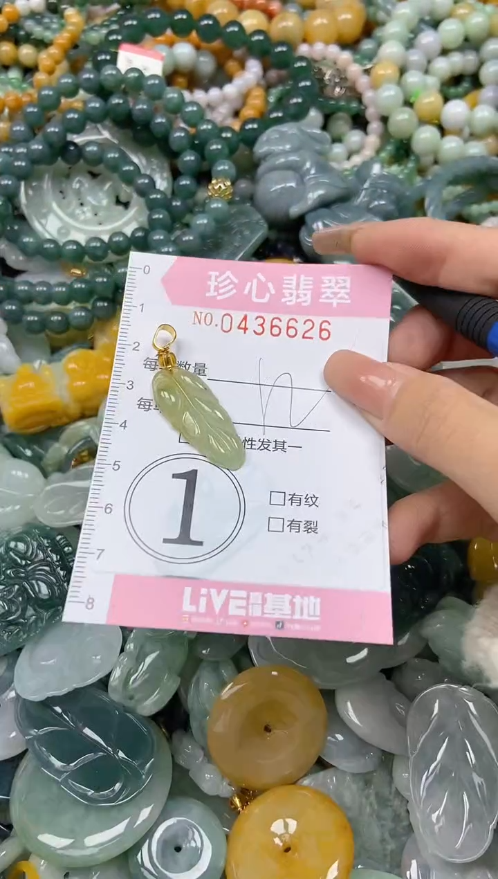 颈饰未镶嵌翡翠闪购0436626