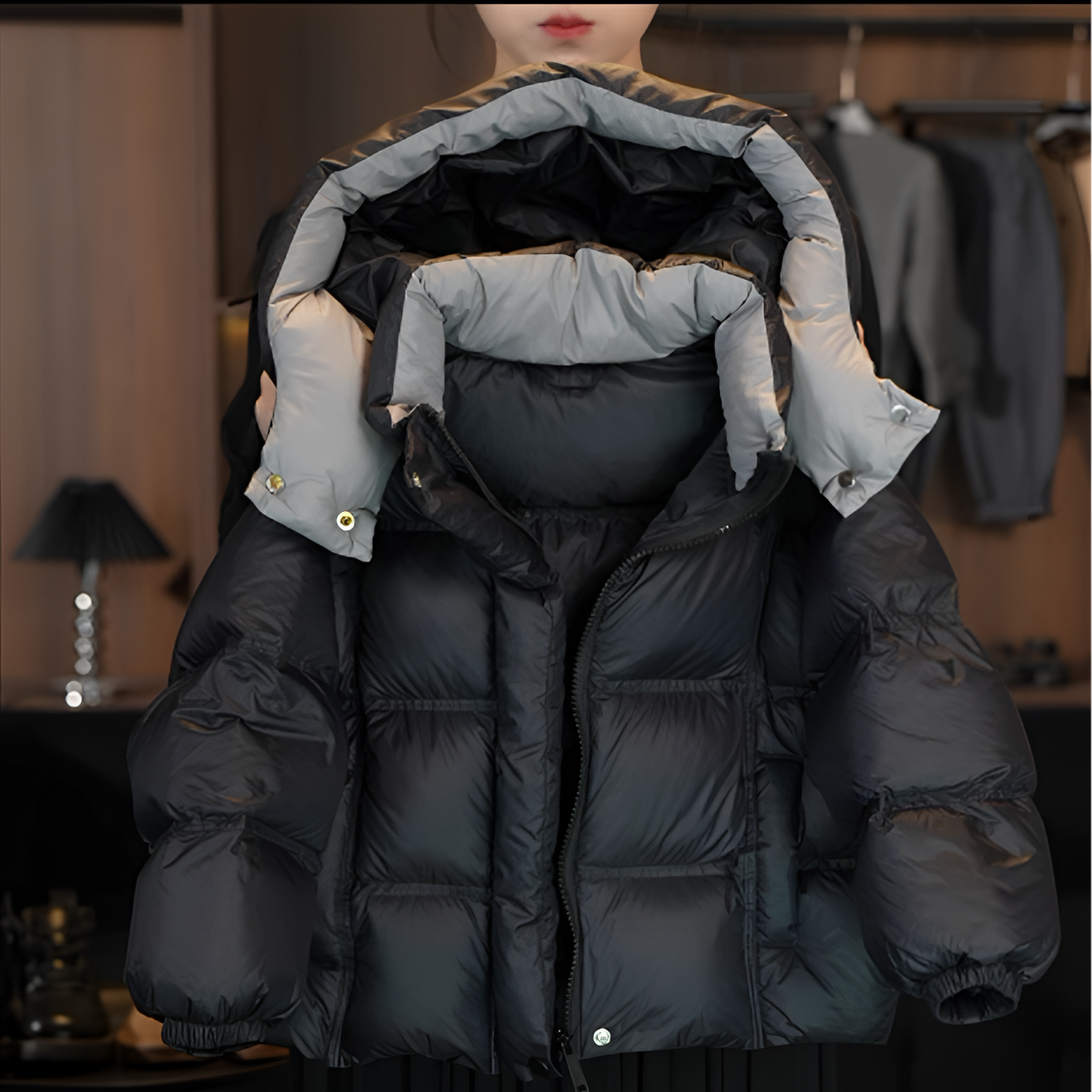 【现货双倍充绒】【QQ】2025冬季常规时尚儿童白鸭绒羽绒服