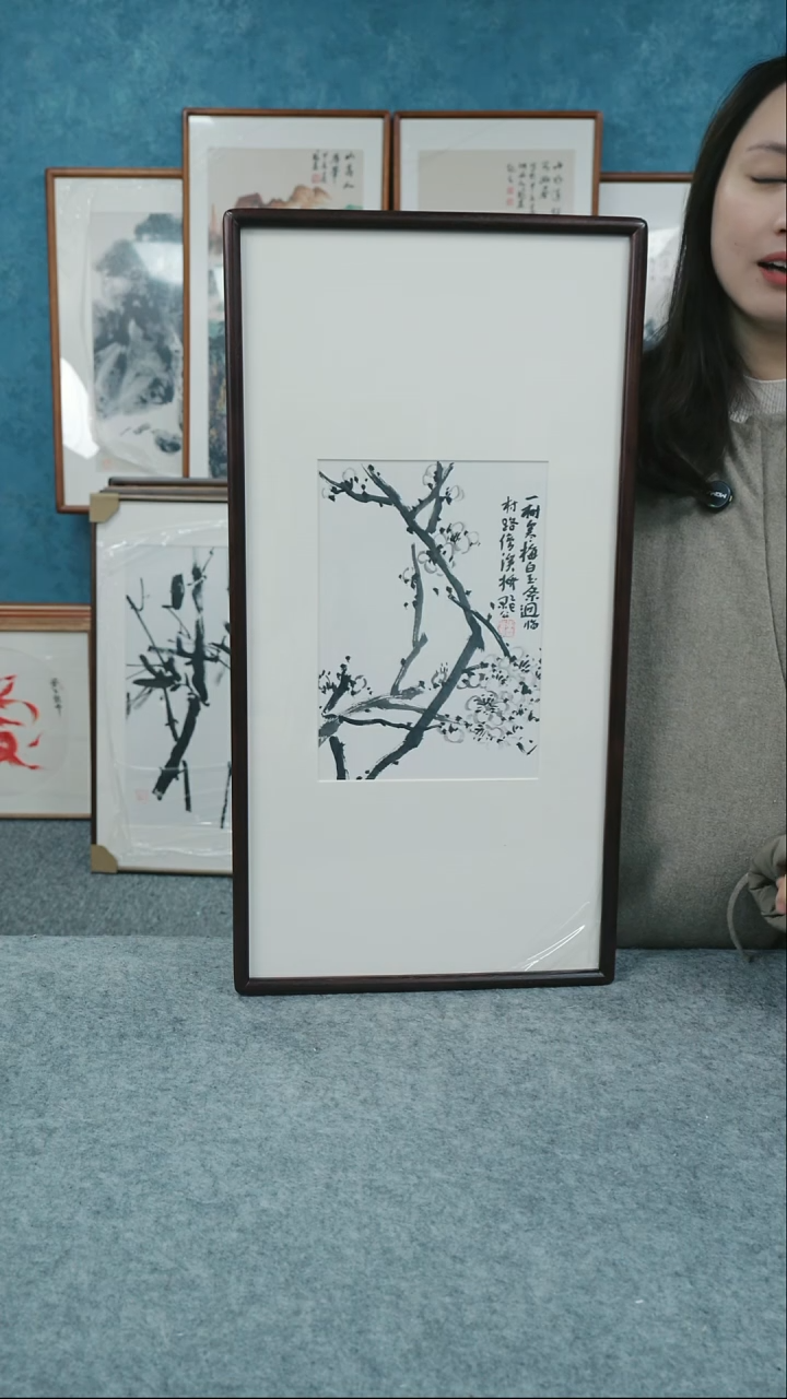 【闪购商品】国画33*66本土老师花鸟