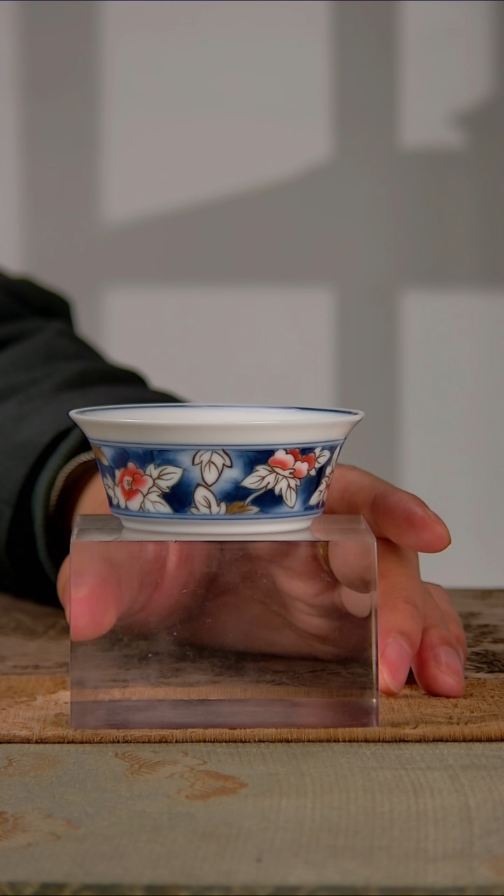 景德镇釉下彩主人杯。。。。。。。。