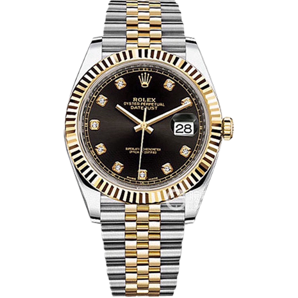 99新 Rolex/劳力士 老佛爷/劳力士126333/自动/25年全套/41mm
