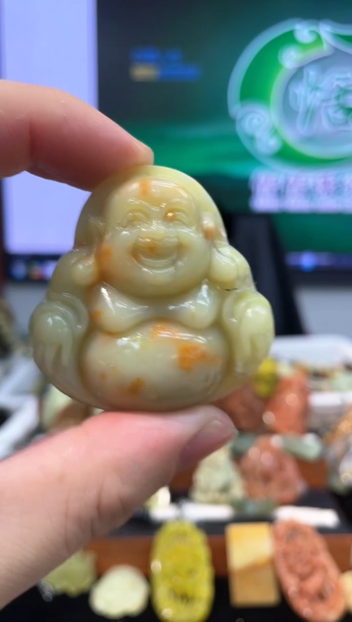 【闪购商品】岫玉吊坠未镶嵌·