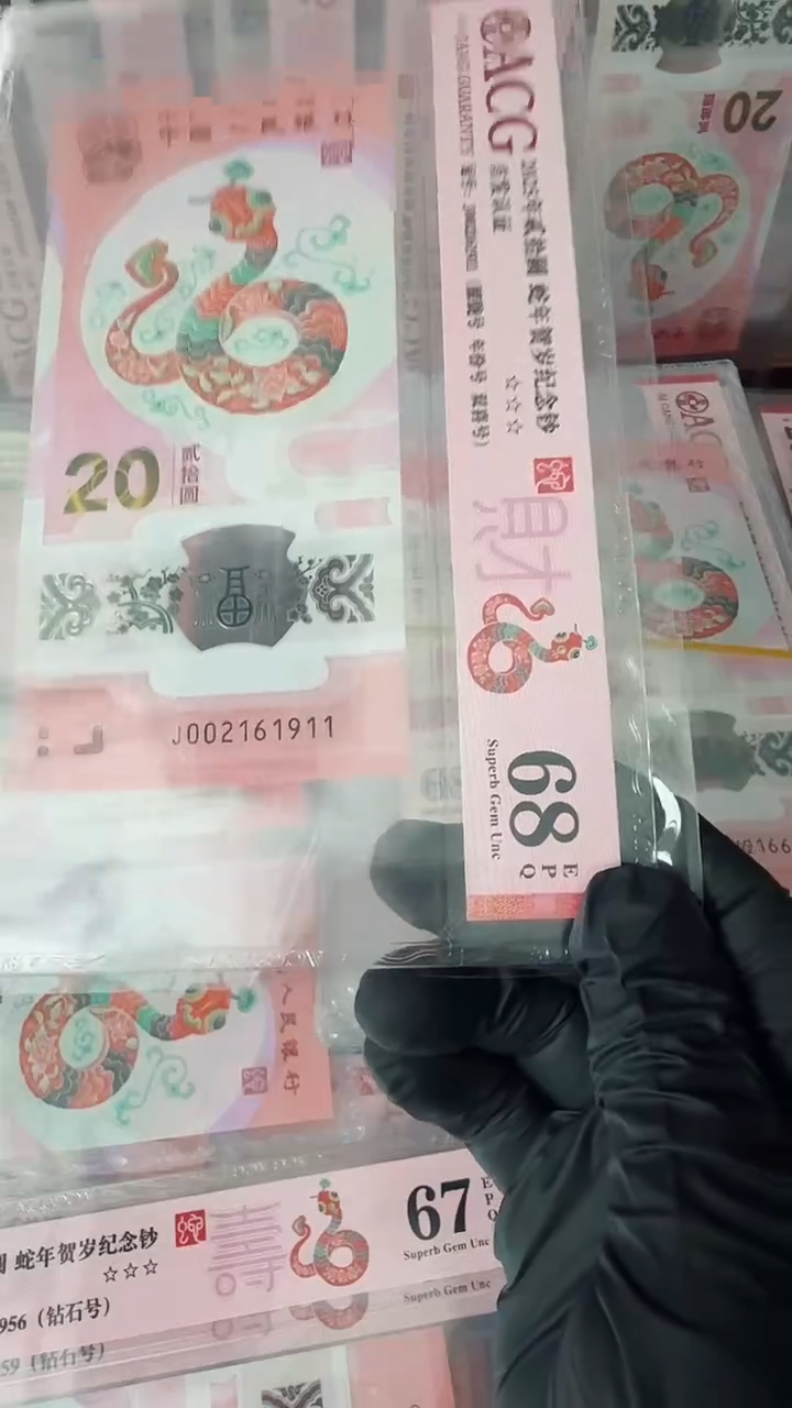 【闪购商品】2025年蛇钞单张J002161911