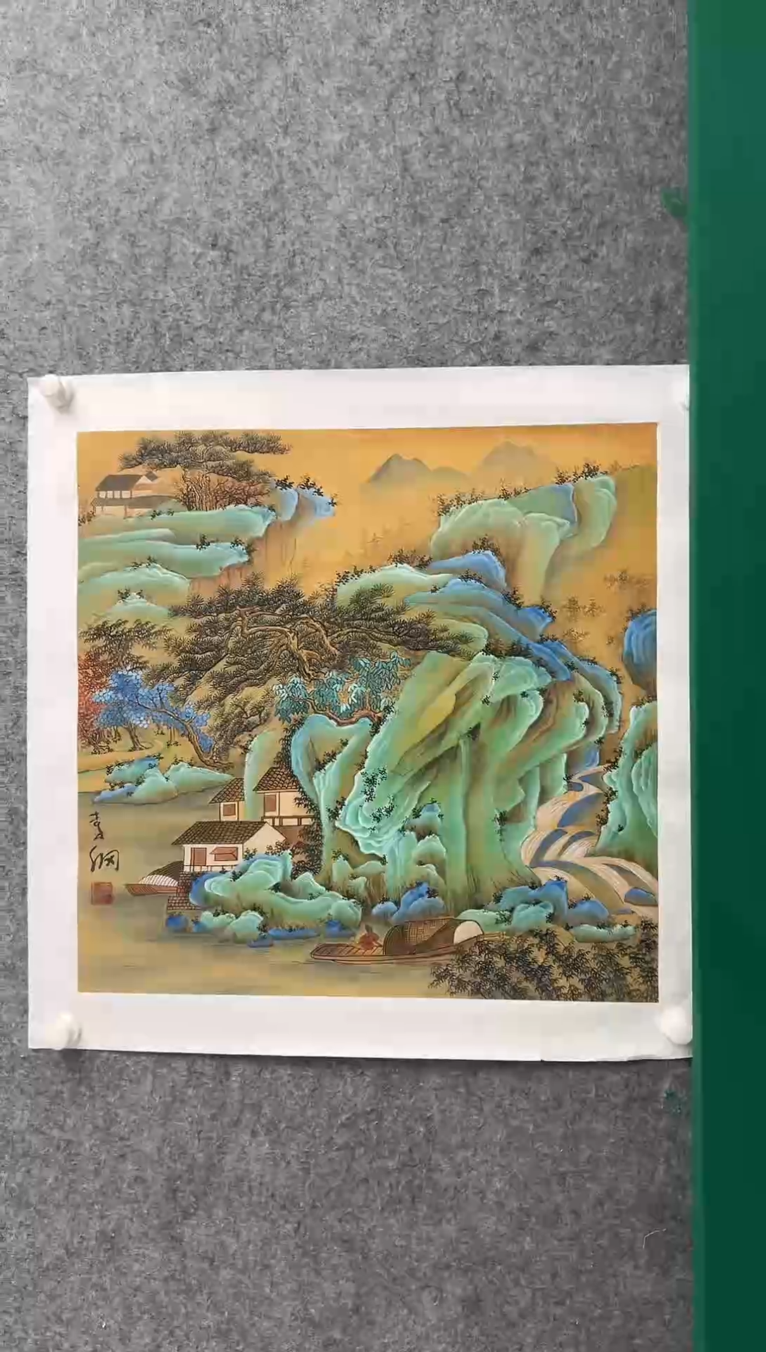 国画李纲-4平尺-国画作品