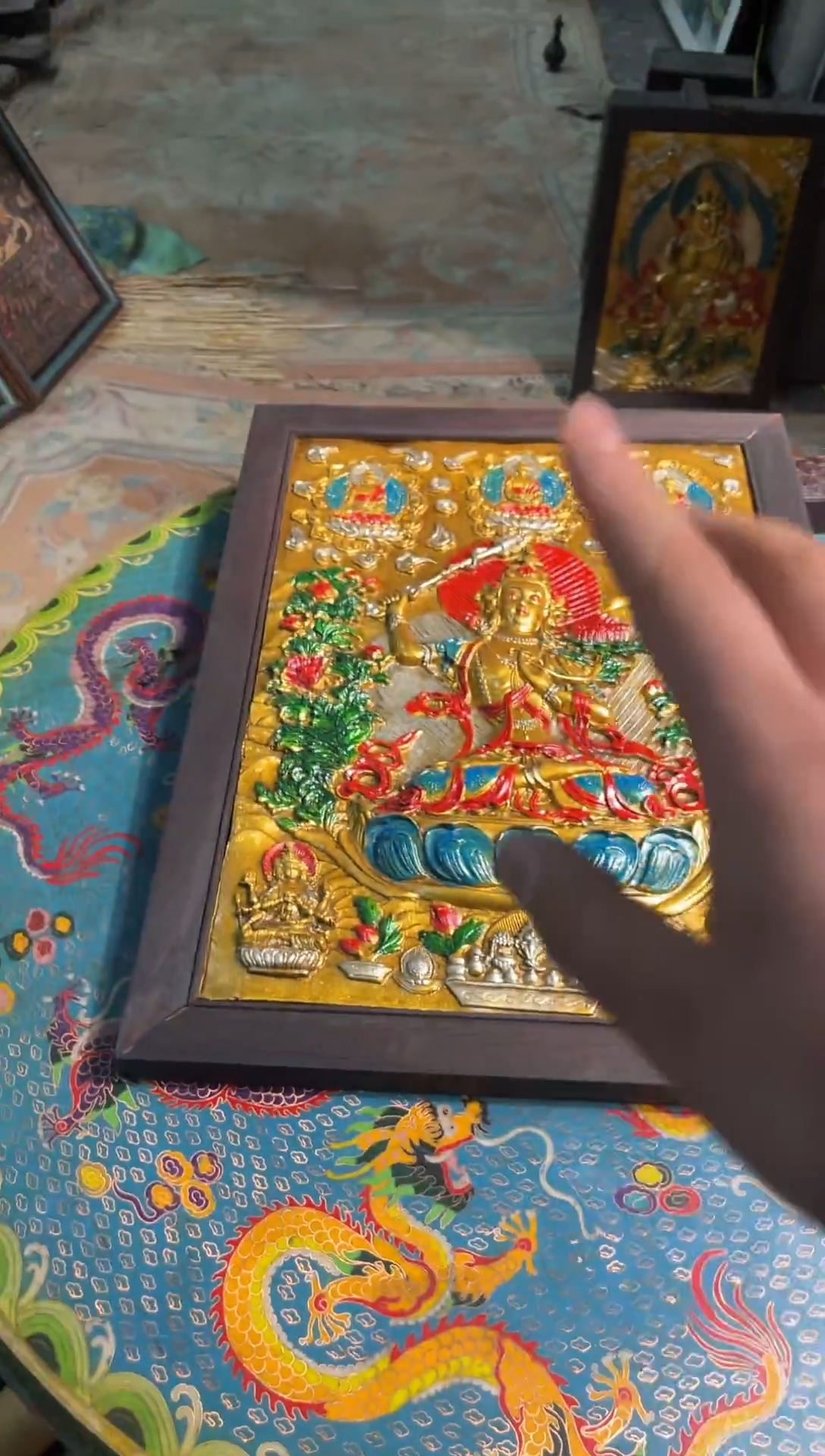 卷轴画东东唐卡tk16