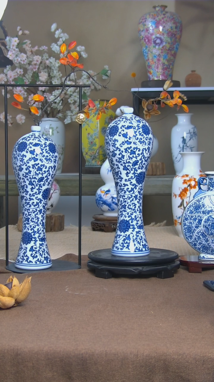 【闪购商品】景德镇陶瓷花瓶摆件4